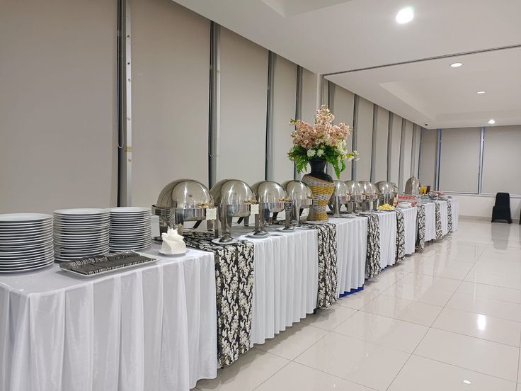 Event catering setup